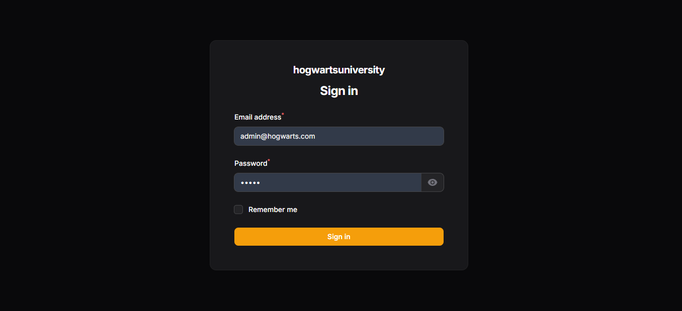 Dashboard for University ERP with user management and analytics
